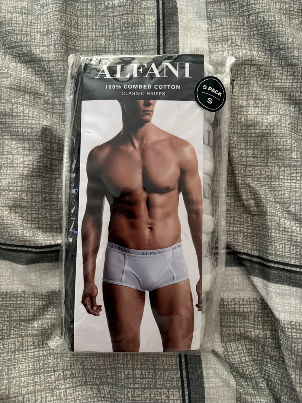 Alfani White Men’s Briefs 5-Pack